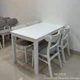Bộ Bàn Ăn 4 Ghế Gỗ 798S