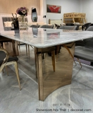 Bàn Ăn 8 Ghế Cao Cấp Mặt Đá Tự Nhiên 2885S