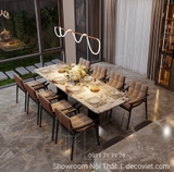 Bàn Ăn 8 Ghế Hiện Đại Cao Cấp 2397S