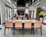 Bàn Ăn 8 Ghế Mặt Đá Cao Cấp 2834S