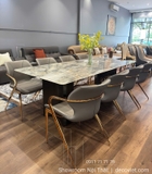Bàn Ăn 8 Ghế Mặt Đá Nhập Khẩu 2796S