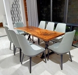 Bàn Ăn Mặt Gỗ 242S