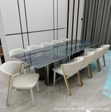 Bàn Ăn Cao Cấp 2m6 10 Ghế 2812S