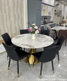 Bàn Ăn Tròn Xoay Cao Cấp 857S