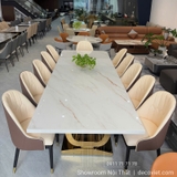Bàn Ăn Cao Cấp Mặt Đá 12 Ghế 2726S
