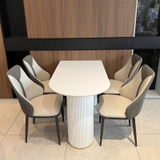 Bàn Ăn Gỗ 4 Ghế Nhỏ Gọn 2949S