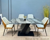 Bàn Ăn Mặt Đá 4 Ghế 2256S
