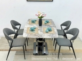 Bàn Ăn Mặt Đá 4 Ghế Đẹp 2222S