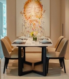 Bàn Ăn Mặt Đá 4 Người 2747S