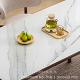 Bàn Ăn Mặt Đá 6 Ghế 2203S