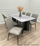 Bàn Ăn Mặt Đá 6 Ghế 2901S