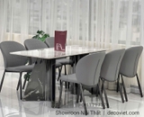 Bàn Ăn Mặt Đá 6 Ghế Cao Cấp Hà Nội 2579S