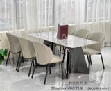 Bàn Ăn Mặt Đá 6 Ghế Cao Cấp Hà Nội 2579S