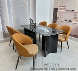 Bàn Ăn Mặt Đá 6 Ghế Hà Nội 2570S