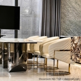 Bàn Ăn Mặt Đá 8 Ghế Luxury 3002S