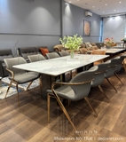 Bàn Ăn Mặt Đá 8 Ghế Nhập Khẩu 2853S