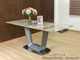 Bàn Ăn Mặt Đá Kéo Dài 8 Ghế 3044S