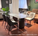 Bàn Ăn Mặt Đá Nhập Khẩu 4 Ghế 1938S