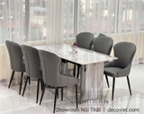Bàn Ăn Mặt Đá Nhập Khẩu 6 Ghế Hà Nội 2578S