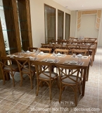 Bàn Ăn Nhà Hàng 10 Người 2033S