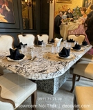 Bàn Ăn Nhà Hàng 8 Ghế Cao Cấp 2039S