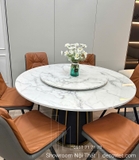 Bàn Ăn Tròn 6 Ghế Đẹp 2688S