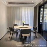 Bàn Ăn Tròn 6 Ghế Hiện Đại 2451S