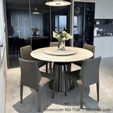 Bàn Ăn Tròn 6 Ghế Hiện Đại 2451S
