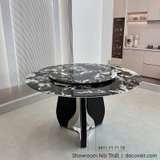 Bàn Ăn Tròn 6 Ghế Hiện Đại 2808S