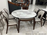 Bàn Ăn Tròn Gấp Gọn 2627S