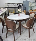 Bàn Ăn Tròn Gấp Gọn Thông Minh 2879S