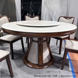 Bàn Ăn Tròn Gỗ 6 Người 3015S