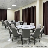 Bàn Ăn Tròn Nhà Hàng 10 Ghế 2376S