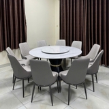 Bàn Ăn Tròn Nhà Hàng 10 Ghế 2376S