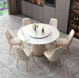 Bàn Ăn Tròn Nhập Khẩu 6 Ghế 2238S
