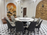Bàn Ăn Tròn Xoay Nhà Hàng 10 Ghế 3026S