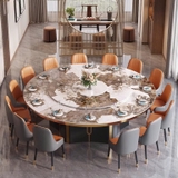 Bàn Ăn Xoay Tròn 16 Người 2124S