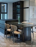 Bàn Đảo Bếp Kết Hợp Bàn Ăn 2375S