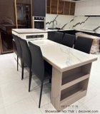 Bàn Đảo Bếp Mặt Đá Hiện Đại 2924S