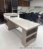 Bàn Đảo Bếp Mặt Đá Hiện Đại 2924S