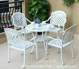 Bàn Ghế Ngoài Trời 4 Người 2057T