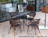 Bàn Ghế Ngoài Trời 4 Người 2060T