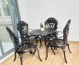 Bàn Ghế Nhôm Đúc Ngoài Trời 2064T