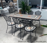 Bàn Ghế Sân Thượng 6 Người 2039T