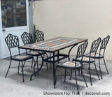 Bàn Ghế Sân Thượng 6 Người 2039T