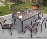 Bàn Ghế Sân Vườn Ngoài Trời 2092T