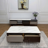 Bàn Sofa Mặt Đá Cao Cấp 437S