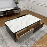 Bàn Sofa Mặt Đá Giá Rẻ 437S