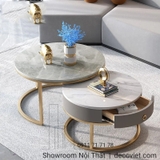 Bàn Sofa Mặt Đá Sang Trọng 234S