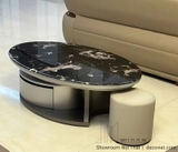 Bàn Sofa Oval Nhập Khẩu 73T